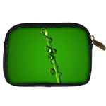 Waterdrops Digital Camera Leather Case Back