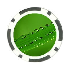 Waterdrops Poker Chip (10 Pack) by Siebenhuehner