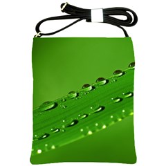 Waterdrops Shoulder Sling Bag by Siebenhuehner