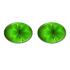 Waterdrops Cufflinks (oval) by Siebenhuehner