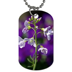 Cuckoo Flower Dog Tag (one Sided) by Siebenhuehner