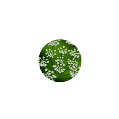 Queen Anne s Lace 1  Mini Button Magnet by Siebenhuehner