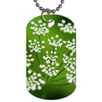 Queen Anne s Lace Dog Tag (One Sided) Front