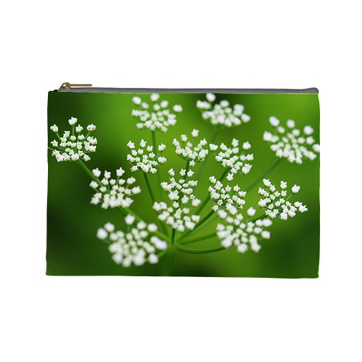 Queen Anne s Lace Cosmetic Bag (Large)