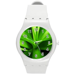 Yucca Palm  Plastic Sport Watch (medium) by Siebenhuehner