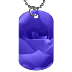 Rose Dog Tag (one Sided)