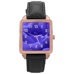 Rose Rose Gold Leather Watch  by Siebenhuehner