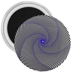 Hypnotisiert 3  Button Magnet by Siebenhuehner
