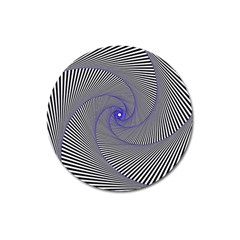 Hypnotisiert Magnet 3  (round) by Siebenhuehner