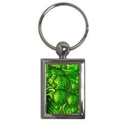 Green Balls  Key Chain (rectangle) by Siebenhuehner