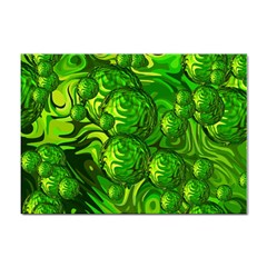 Green Balls  A4 Sticker 100 Pack by Siebenhuehner