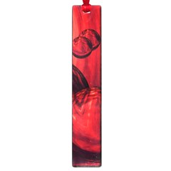 Red Bubbles Large Bookmark