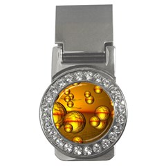 Sunset Bubbles Money Clip (cz)