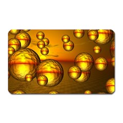 Sunset Bubbles Magnet (rectangular) by Siebenhuehner