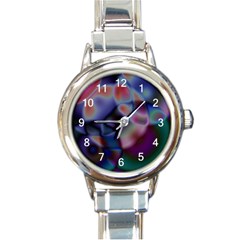 Multi-colour Round Italian Charm Watch by KKsDesignz