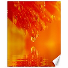 Waterdrops Canvas 11  X 14  (unframed) by Siebenhuehner
