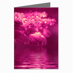 Waterdrops Greeting Card by Siebenhuehner