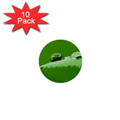 Waterdrops 1  Mini Button (10 Pack) by Siebenhuehner