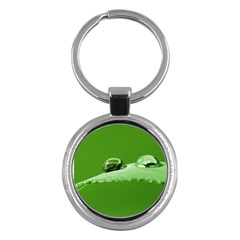 Waterdrops Key Chain (round) by Siebenhuehner