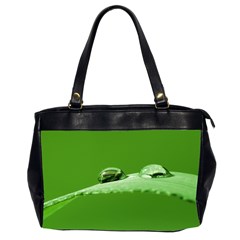 Waterdrops Oversize Office Handbag (two Sides) by Siebenhuehner