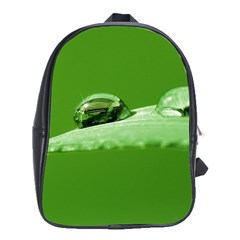 Waterdrops School Bag (xl) by Siebenhuehner