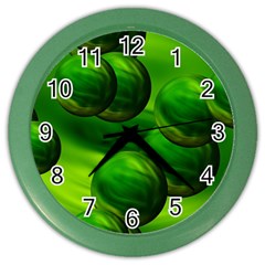 Magic Balls Wall Clock (color) by Siebenhuehner