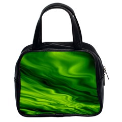 Green Classic Handbag (two Sides) by Siebenhuehner