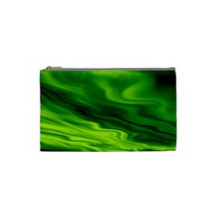 Green Cosmetic Bag (small) by Siebenhuehner