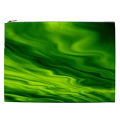 Green Cosmetic Bag (xxl) by Siebenhuehner