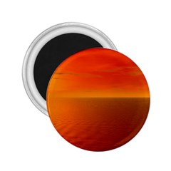 Sunset 2 25  Button Magnet