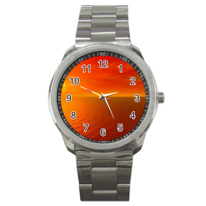 Sunset Sport Metal Watch