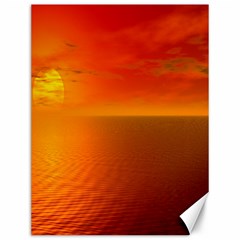 Sunset Canvas 12  X 16  (unframed) by Siebenhuehner