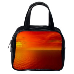 Sunset Classic Handbag (one Side)