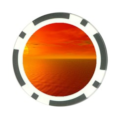 Sunset Poker Chip (10 Pack) by Siebenhuehner
