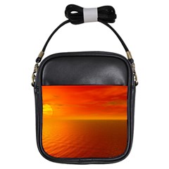 Sunset Girl s Sling Bag