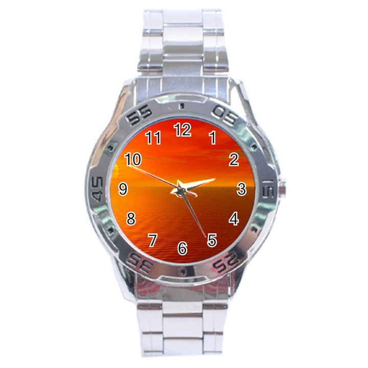 Sunset Stainless Steel Watch (Men s)