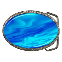 Blue Belt Buckle (oval) by Siebenhuehner