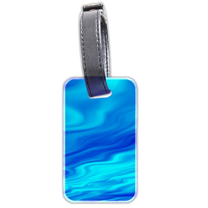 Blue Luggage Tag (Two Sides)