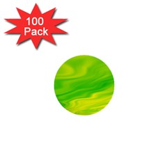 Green 1  Mini Button (100 Pack) by Siebenhuehner