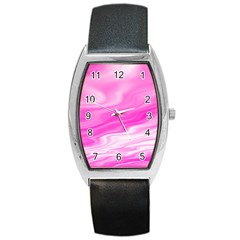 Background Tonneau Leather Watch by Siebenhuehner