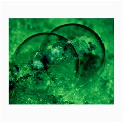 Green Bubbles Glasses Cloth (small) by Siebenhuehner