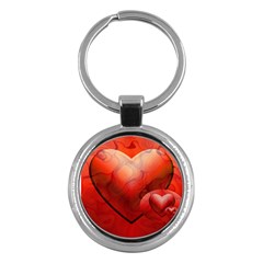 Love Key Chain (round)