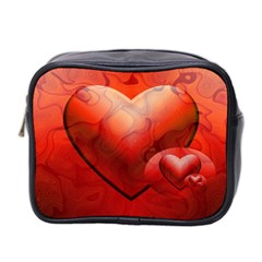 Love Mini Travel Toiletry Bag (two Sides)