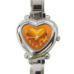 Love Heart Italian Charm Watch  Front