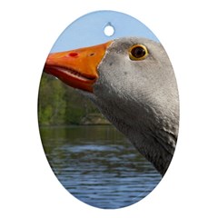 Geese Oval Ornament by Siebenhuehner