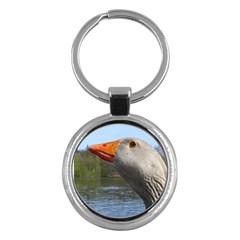 Geese Key Chain (round) by Siebenhuehner