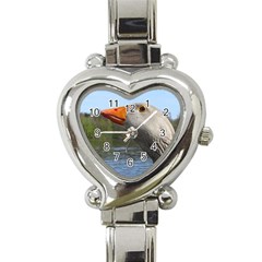 Geese Heart Italian Charm Watch  by Siebenhuehner