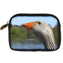 Geese Digital Camera Leather Case by Siebenhuehner