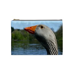 Geese Cosmetic Bag (medium) by Siebenhuehner