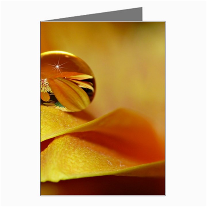 Drops Greeting Card